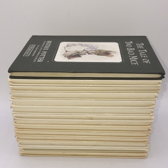 14 Beatrix Potter The Original Peter Rabbit Hardcover Books Vintage 1980s - Picture 3 of 12